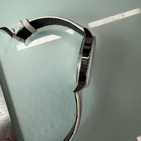 Citizen Eco Drive Watch Unisex 46mm White Chronograph H504-S085853 Date READ - Picture 7 of 9